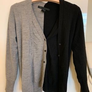 Marc by Marc Jacbos Melange Two Tone Sweater XS